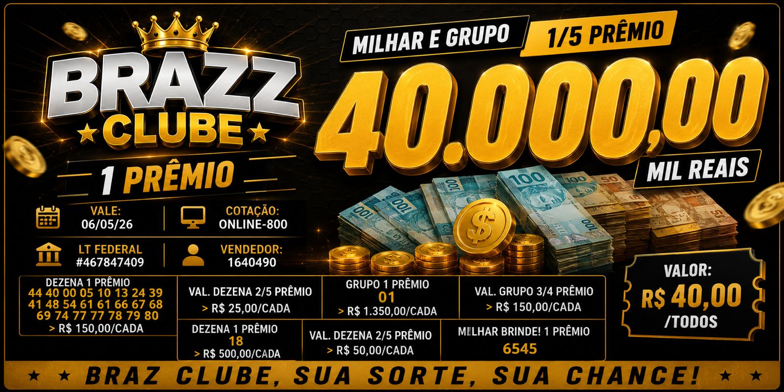 SUPER PRÊMIO BRAZZ.CLUB